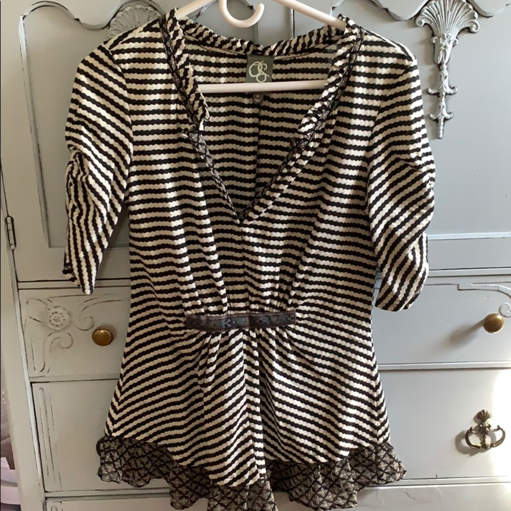 Anthropologie striped tee